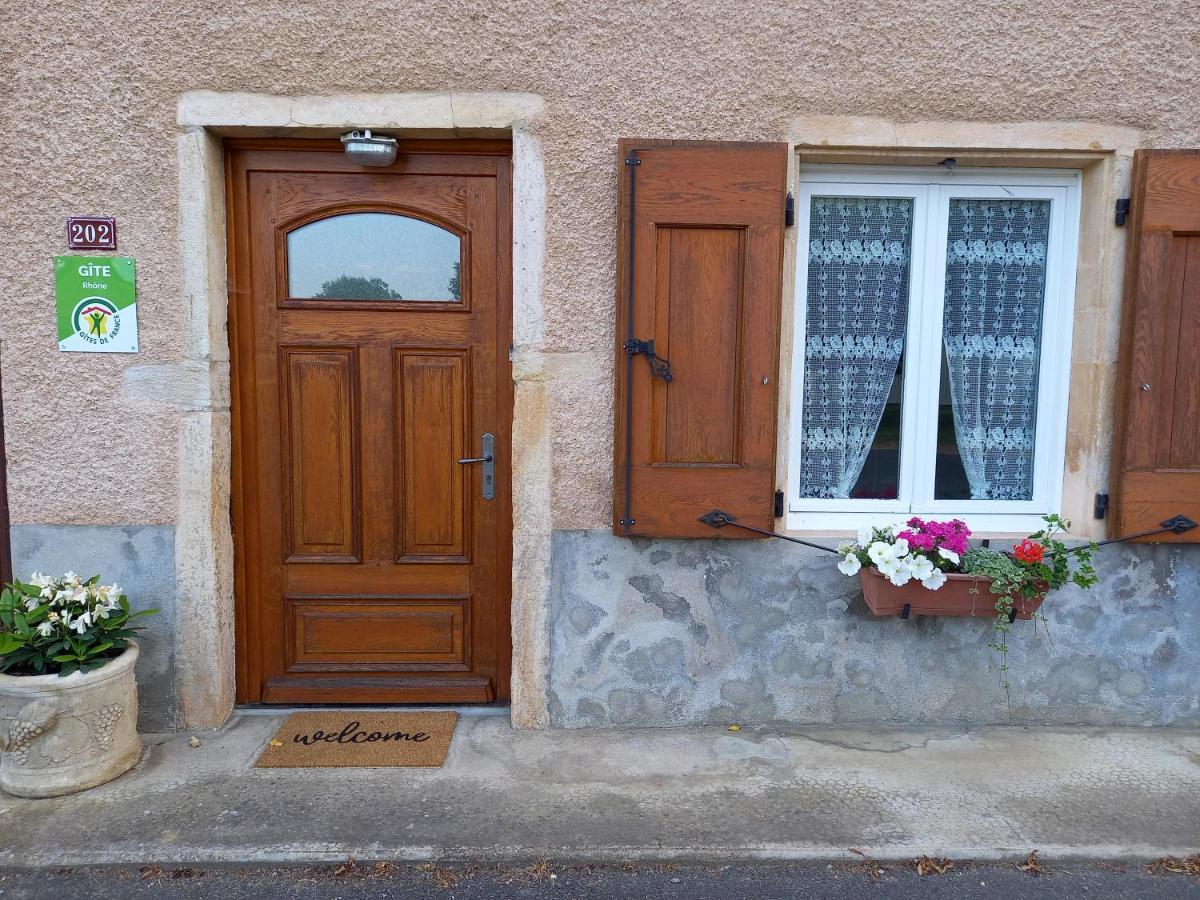 Gîte Fleurs de Gamay au coeur du Beaujolais Lancié Extérieur photo